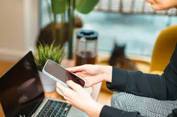 What does the 5-page website include?